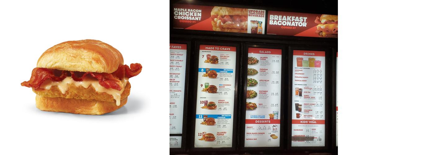 Wendy's Menu