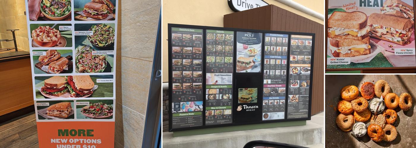 Panera Bread Menu