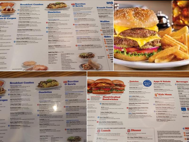 IHOP Menu