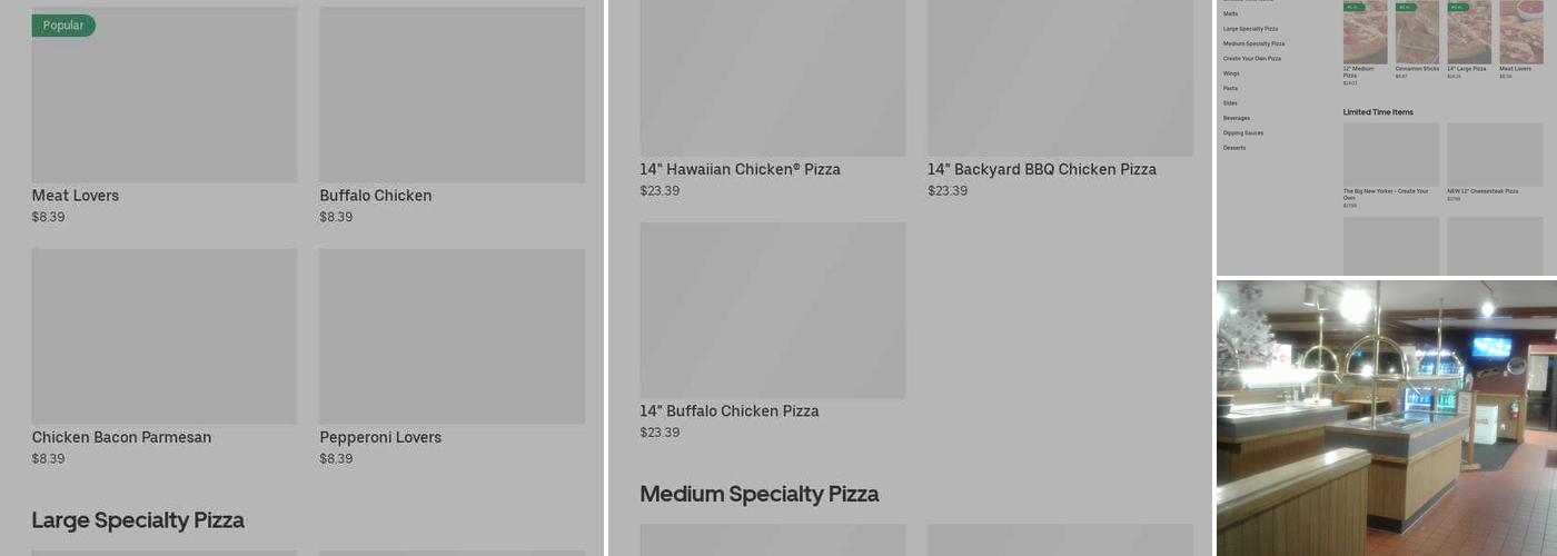 Pizza Hut Menu