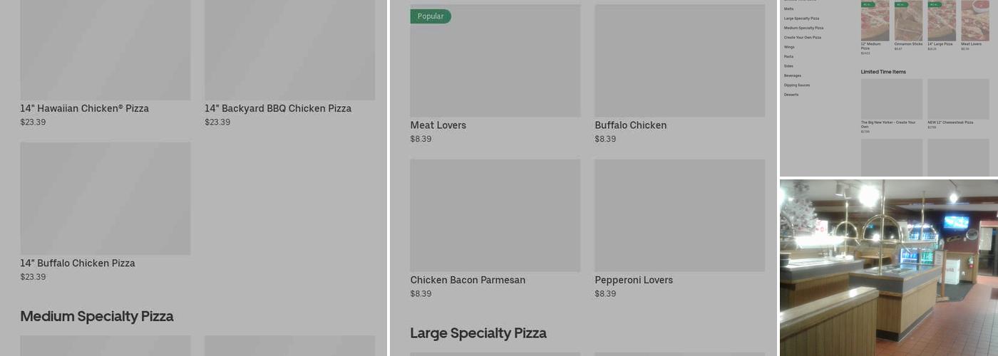 Pizza Hut Menu
