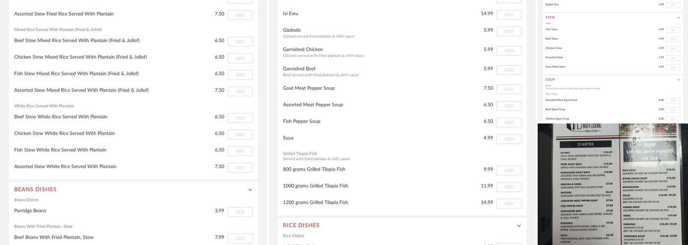 AnedoFingerLicking Menu