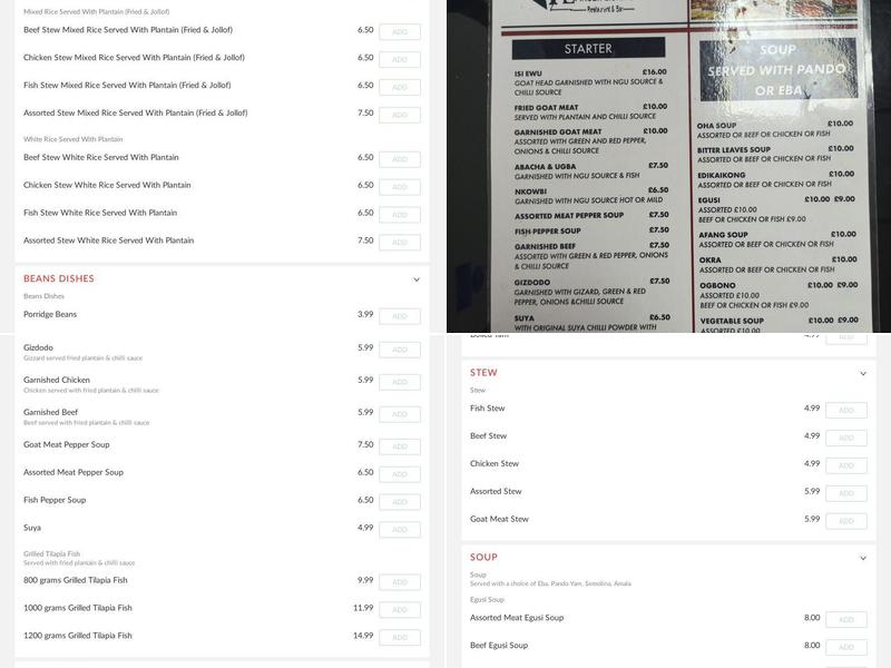 AnedoFingerLicking Menu