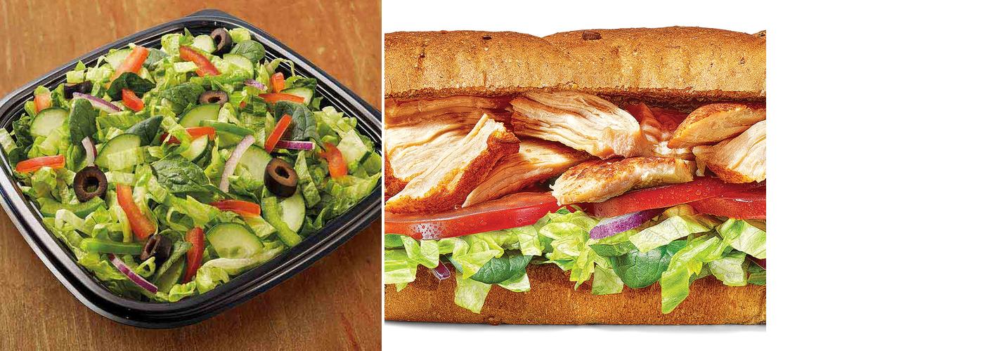 Subway Menu