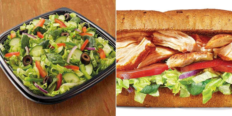 Subway Menu