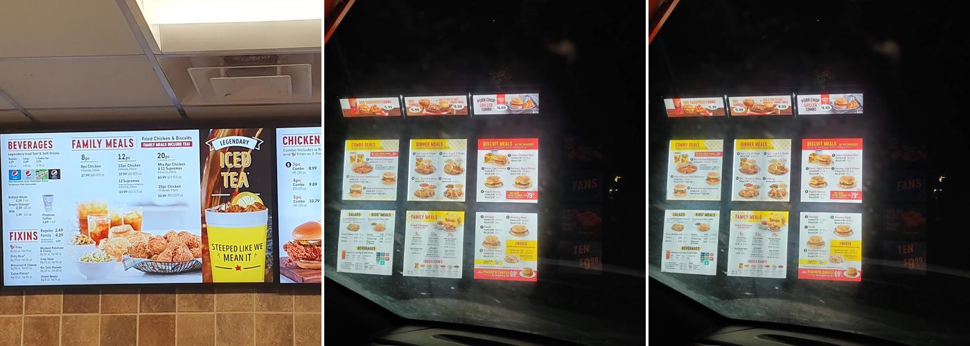 Bojangles Menu