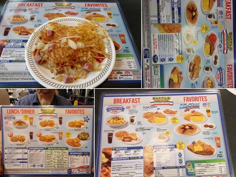 Waffle House Menu