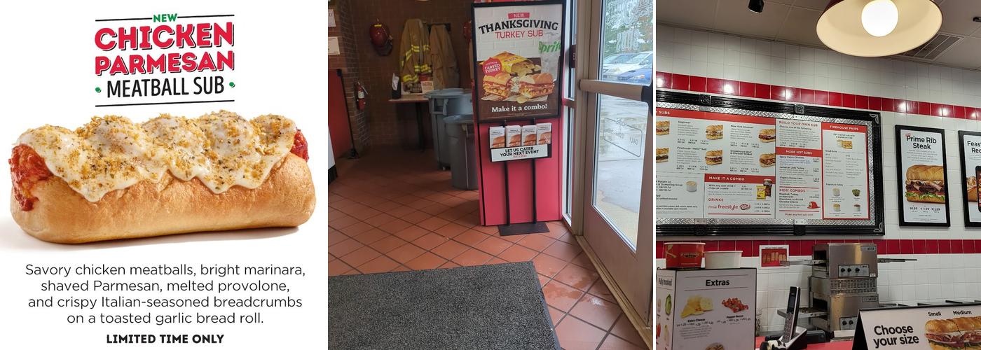 Firehouse Subs Valley Hills Mall Menu