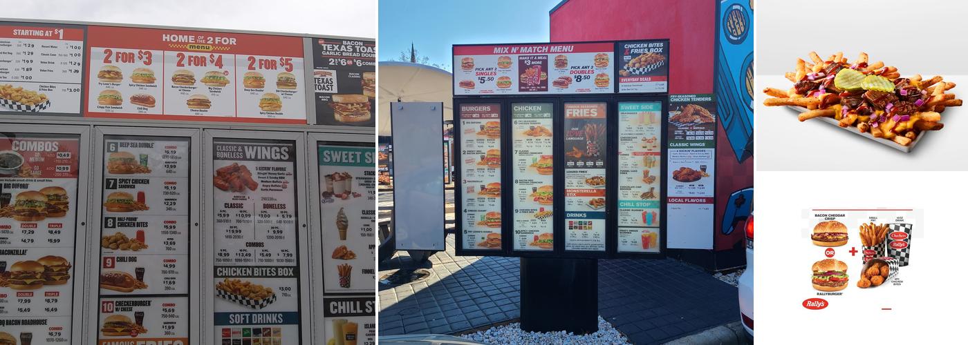 Checkers Menu