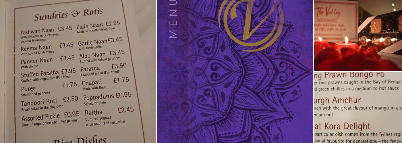 The Valley Junction 397 Menu