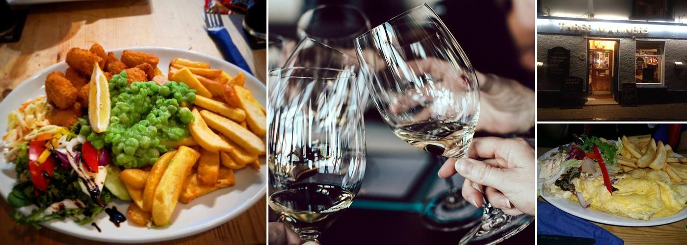 Three Mariners Pub of Tenby, Wales