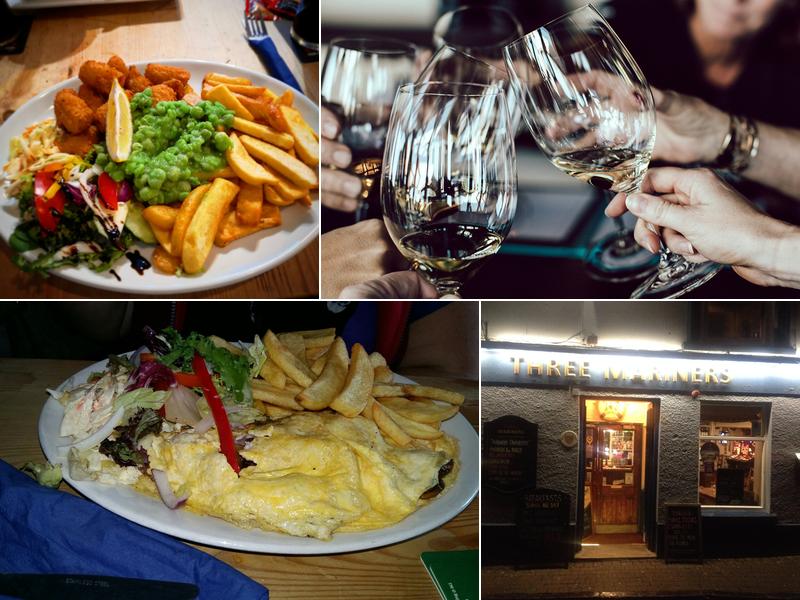 Three Mariners Pub of Tenby, Wales