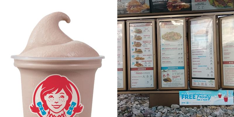 Wendy's Menu