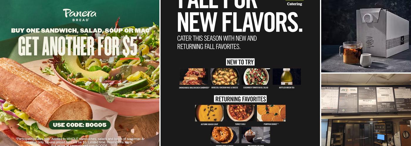 Panera Bread Menu