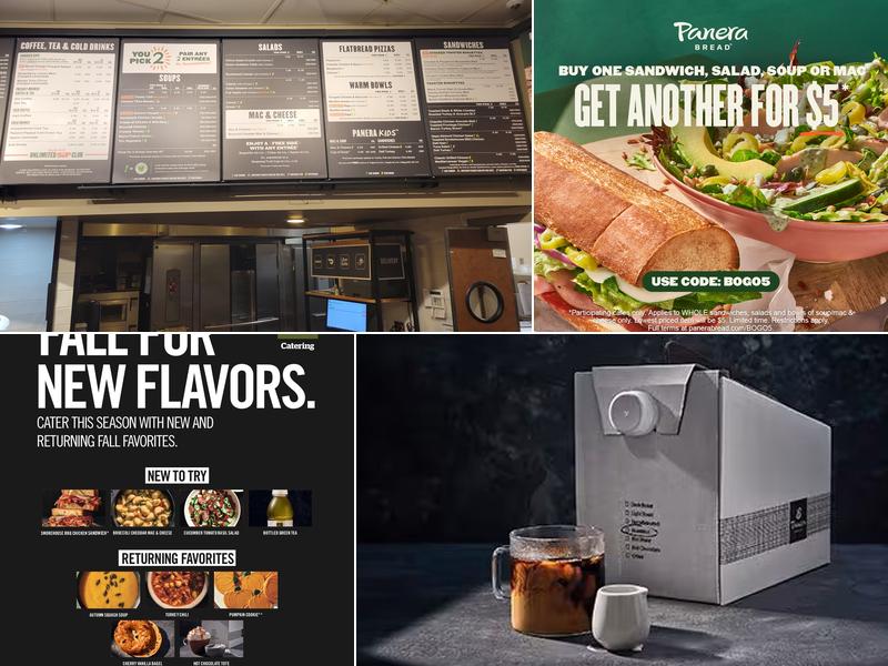 Panera Bread Menu