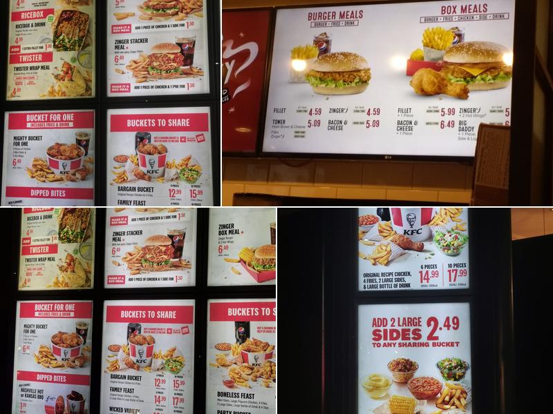 KFC Enfield - Coliseum Retail Park Menu