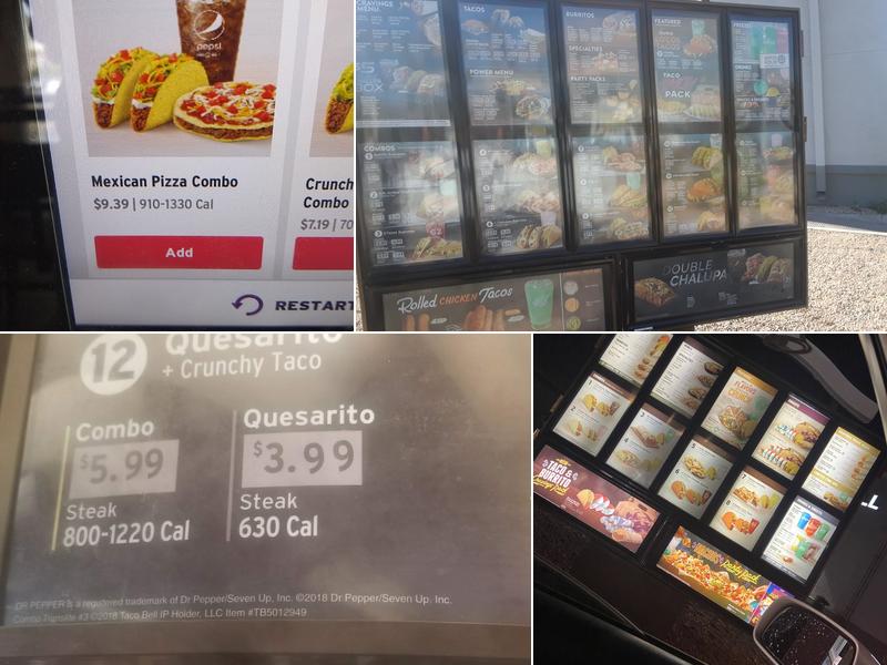 Taco Bell Menu
