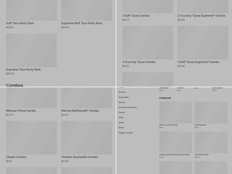 Taco Bell Menu
