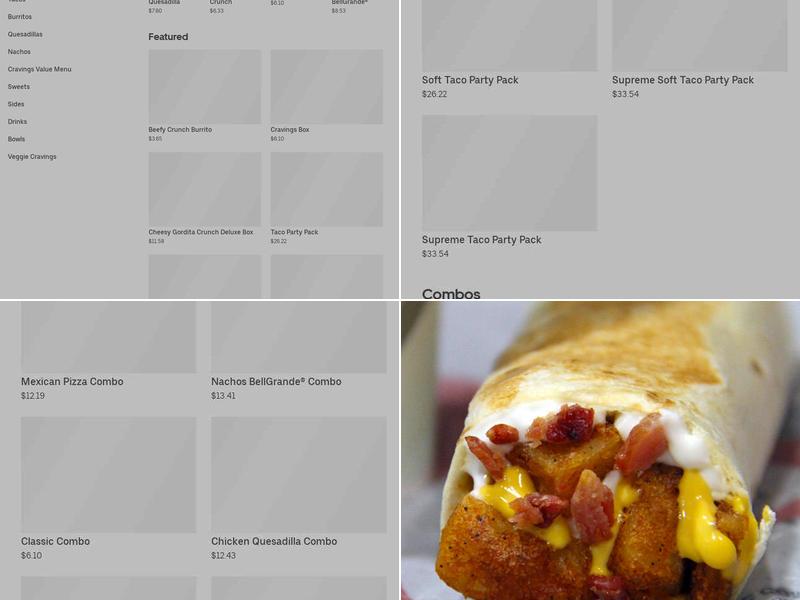 Taco Bell Menu