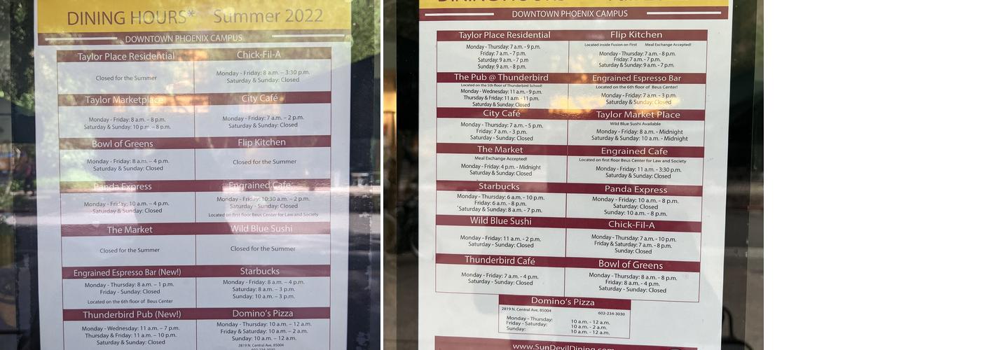 Starbucks Menu