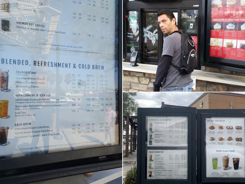 Starbucks Menu