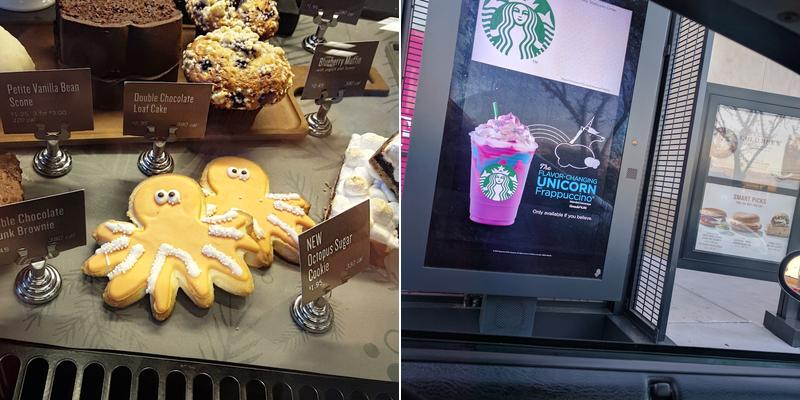 Starbucks Coffee Company Menu