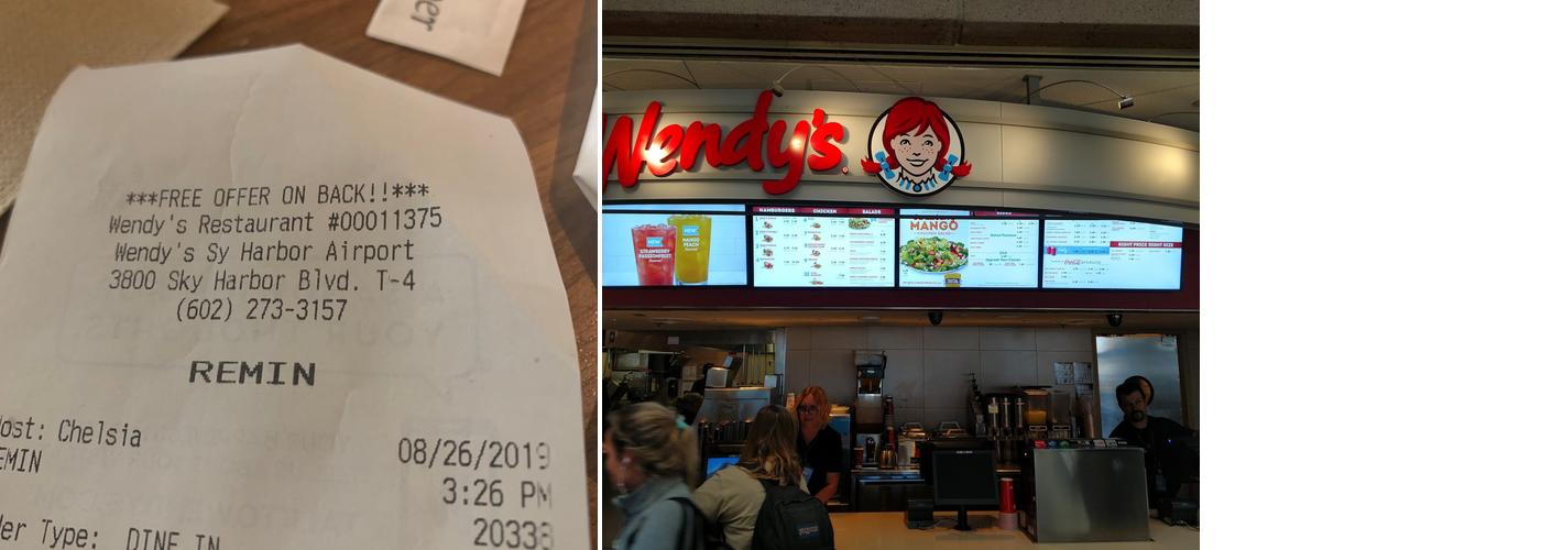 Wendy's Menu