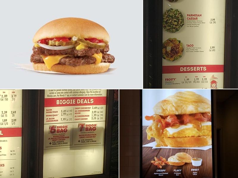Wendy's Menu