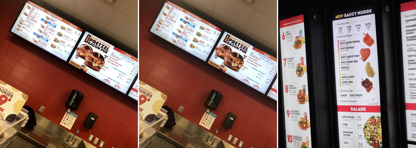 Wendy's Menu