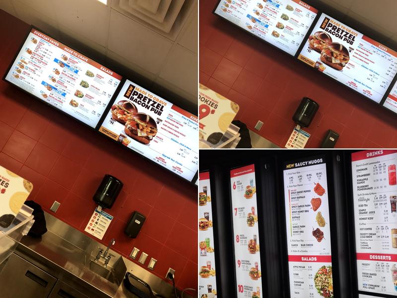 Wendy's Menu
