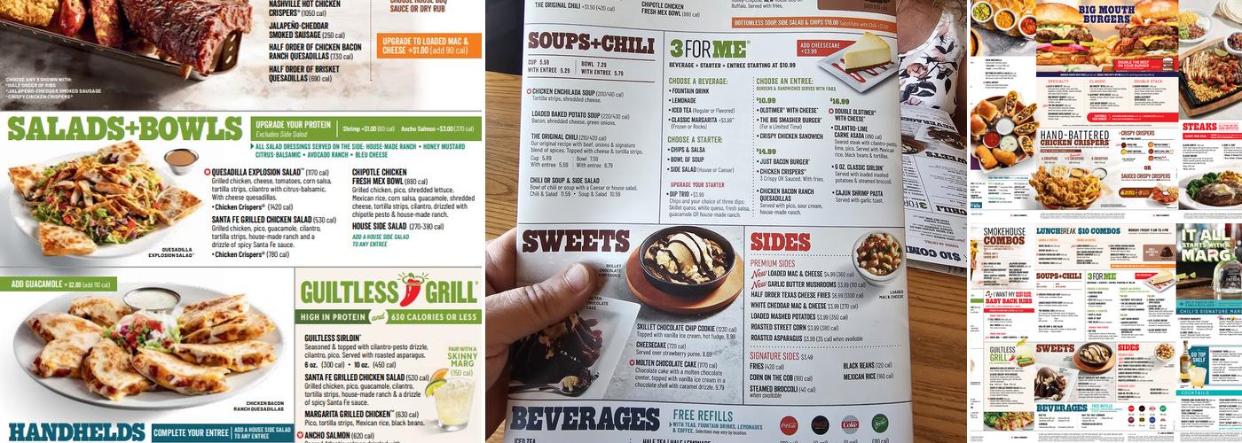 Chili's Grill & Bar Menu