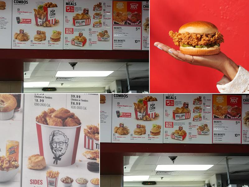 KFC Menu