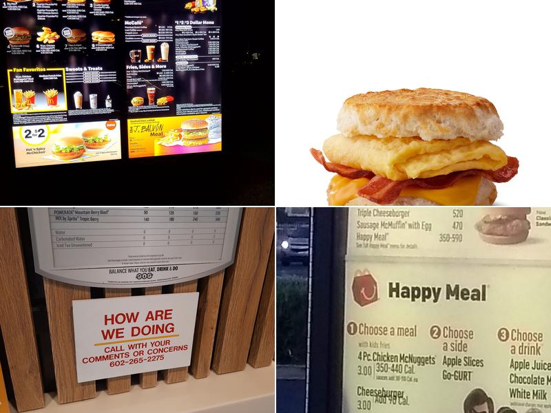 McDonald's Menu