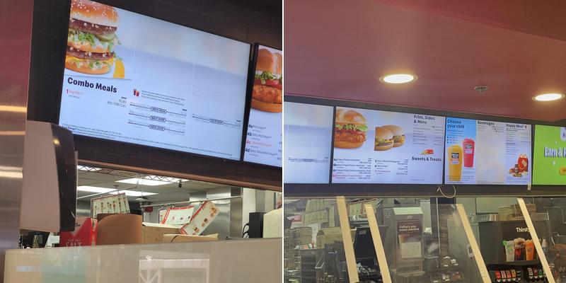 McDonald's Menu