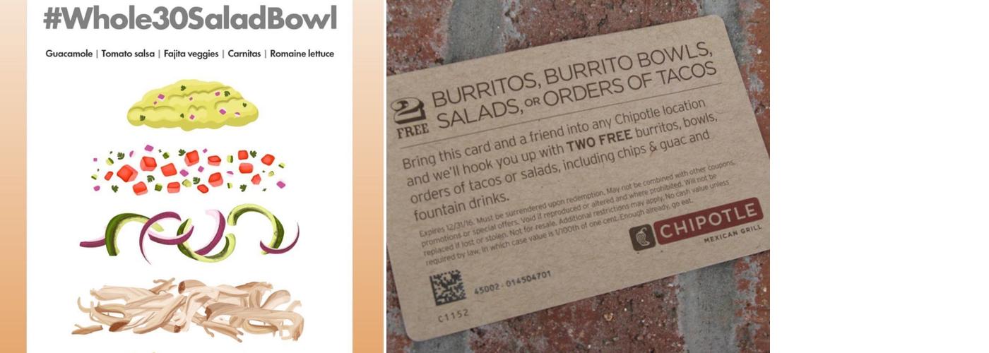 Chipotle Mexican Grill Menu