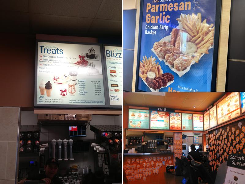 Dairy Queen Grill & Chill Menu
