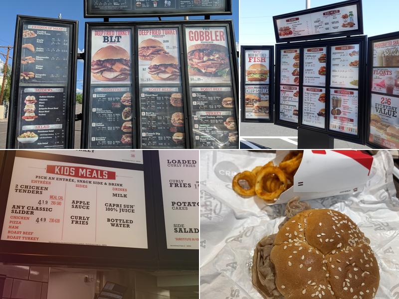 Arby's Menu