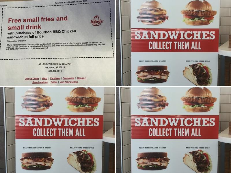 Arby's Menu