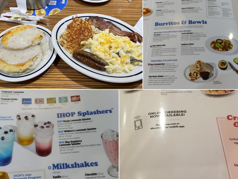 IHOP Menu