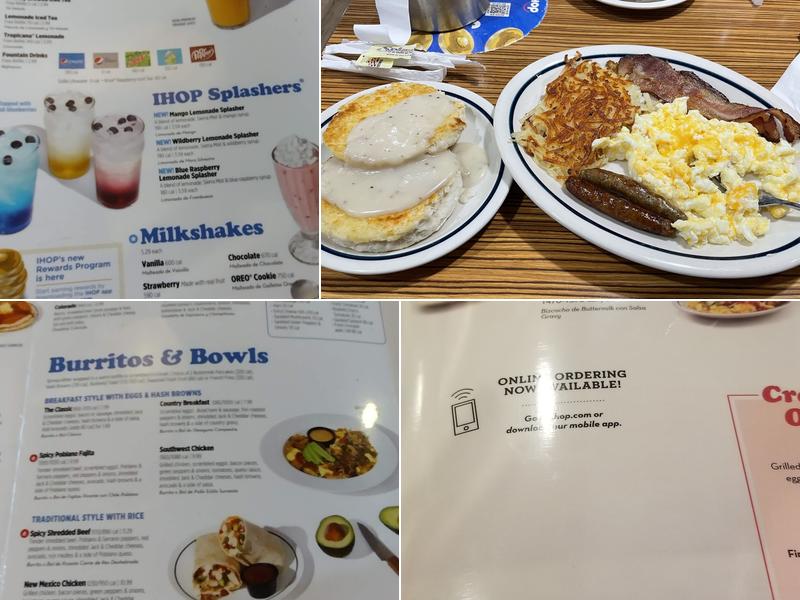 IHOP Menu