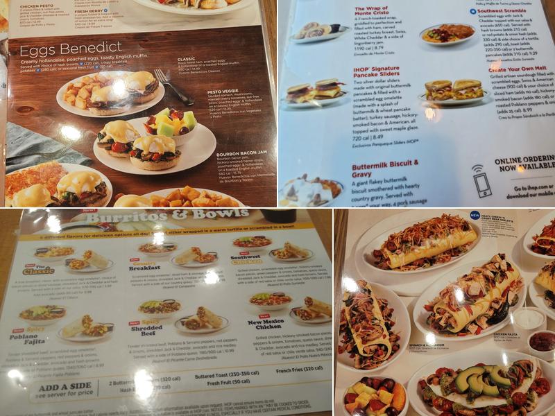 IHOP Menu