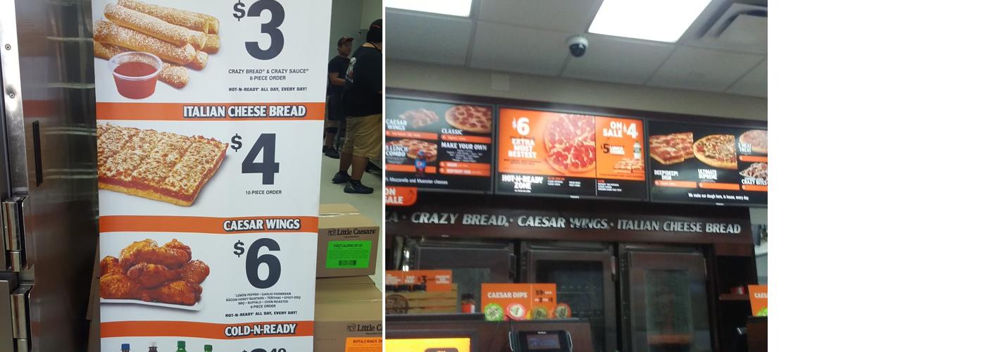 Little Caesars Pizza Menu