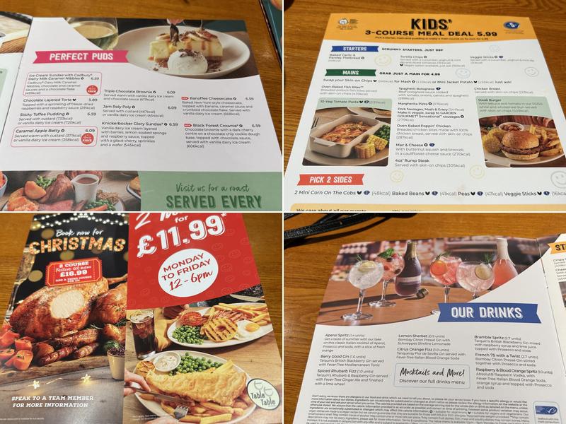 Glass House Table Table Menu