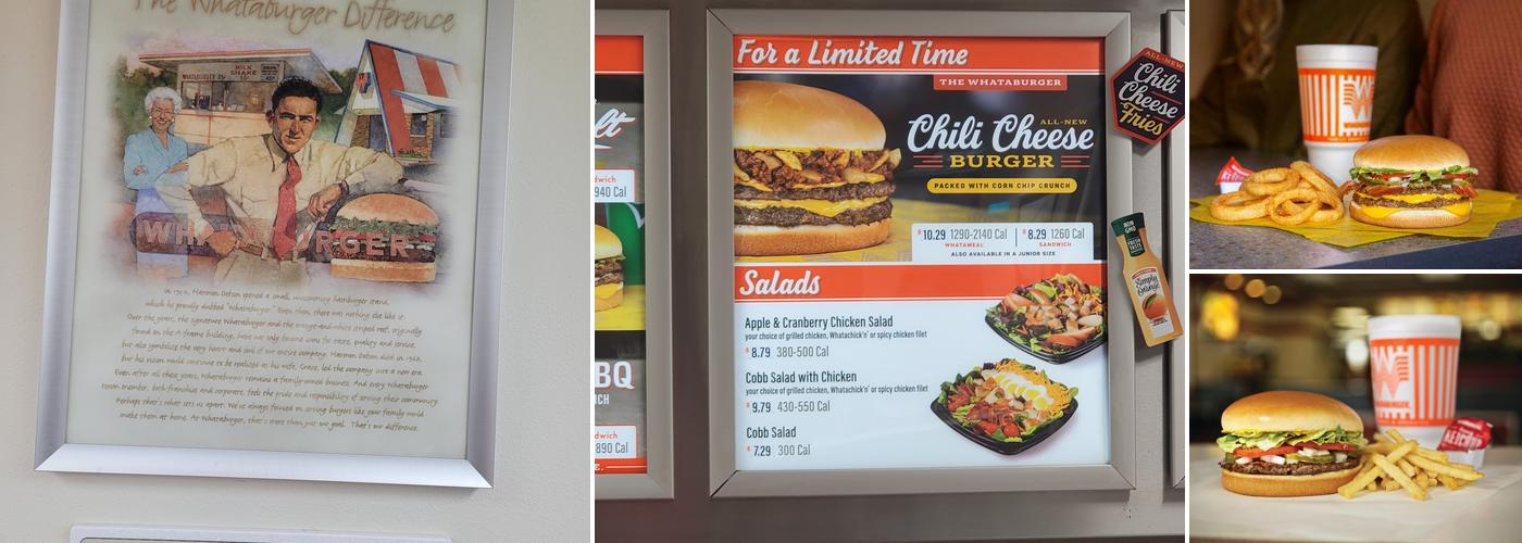 Whataburger Menu
