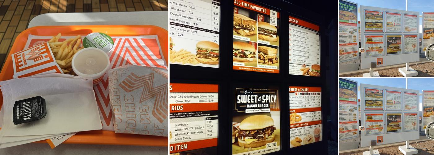 Whataburger Menu