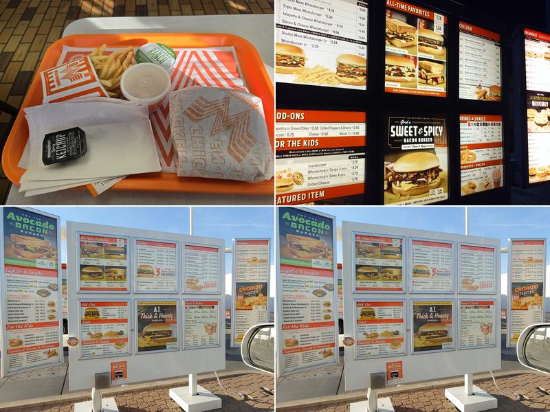 Whataburger Menu