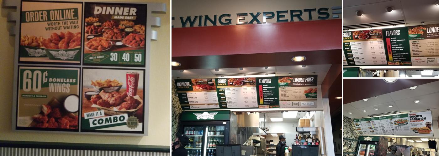 Wingstop Menu
