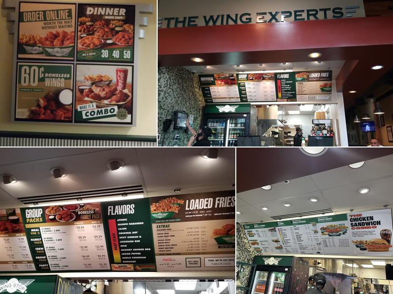 Wingstop Menu