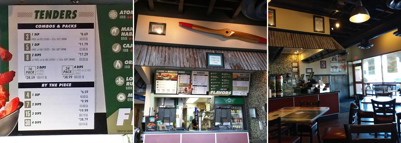 Wingstop Menu