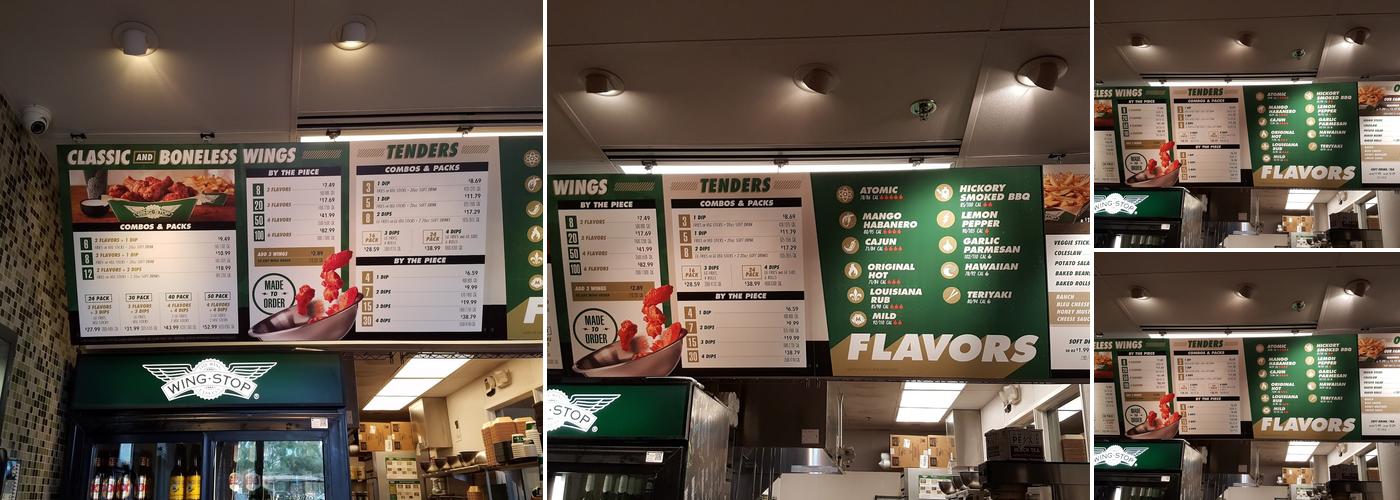 Wingstop Menu
